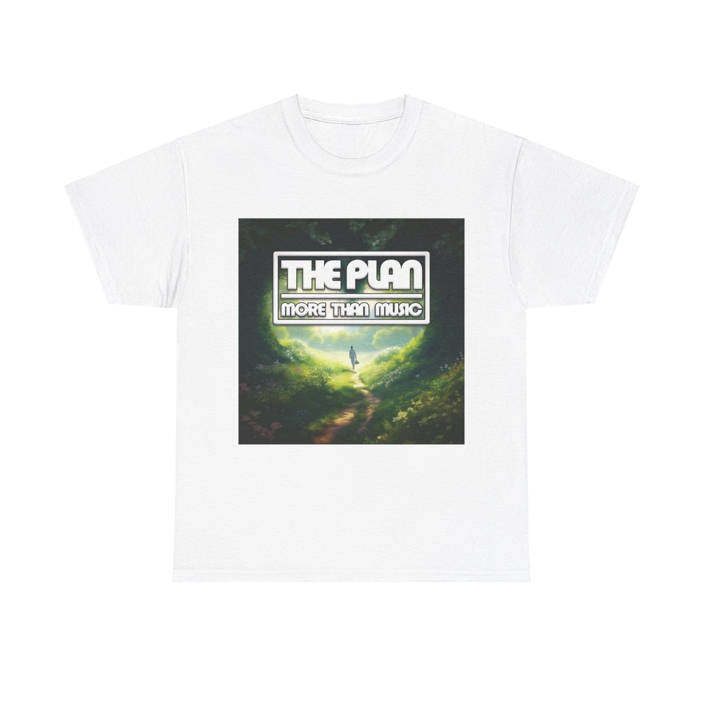 The Plan: More Than Music - Unisex Heavy Cotton Tee