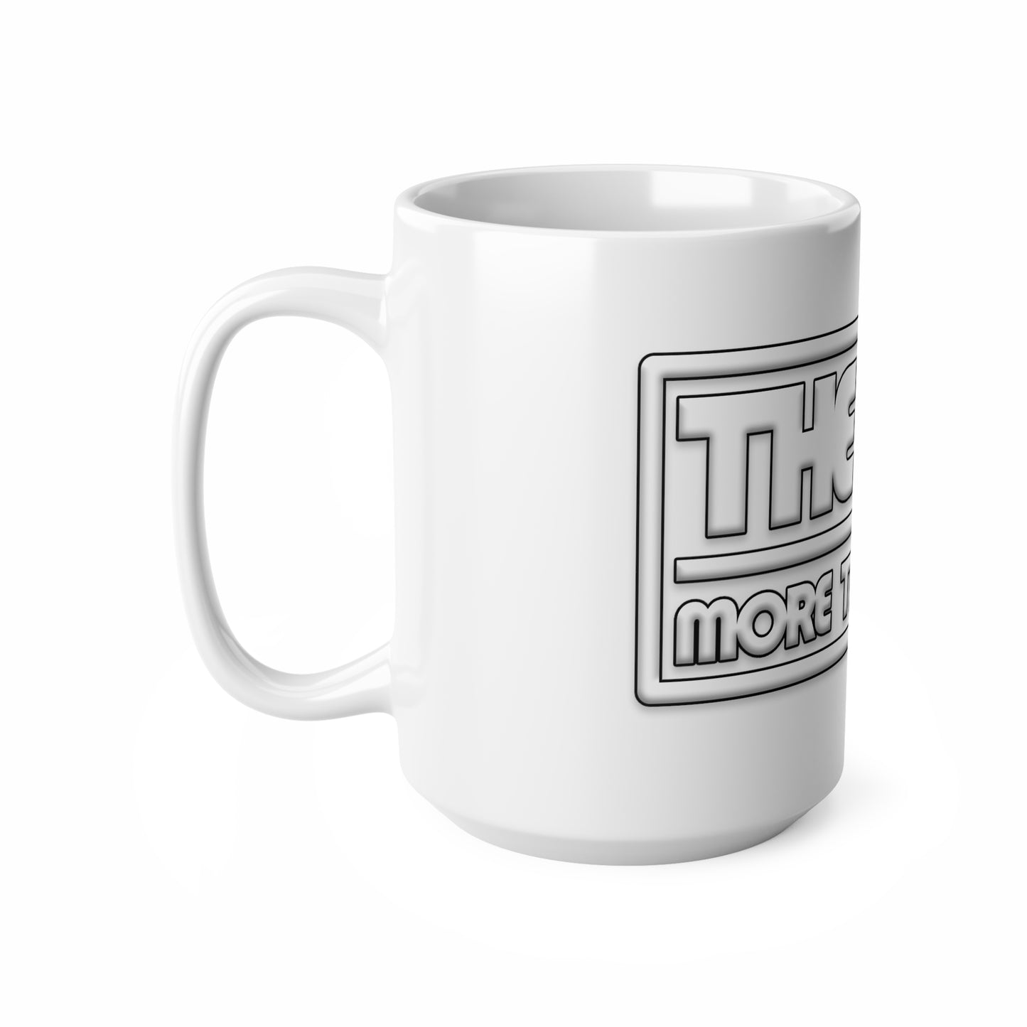 The Plan: More Than Music Logo - White Mug (11oz, 15oz)