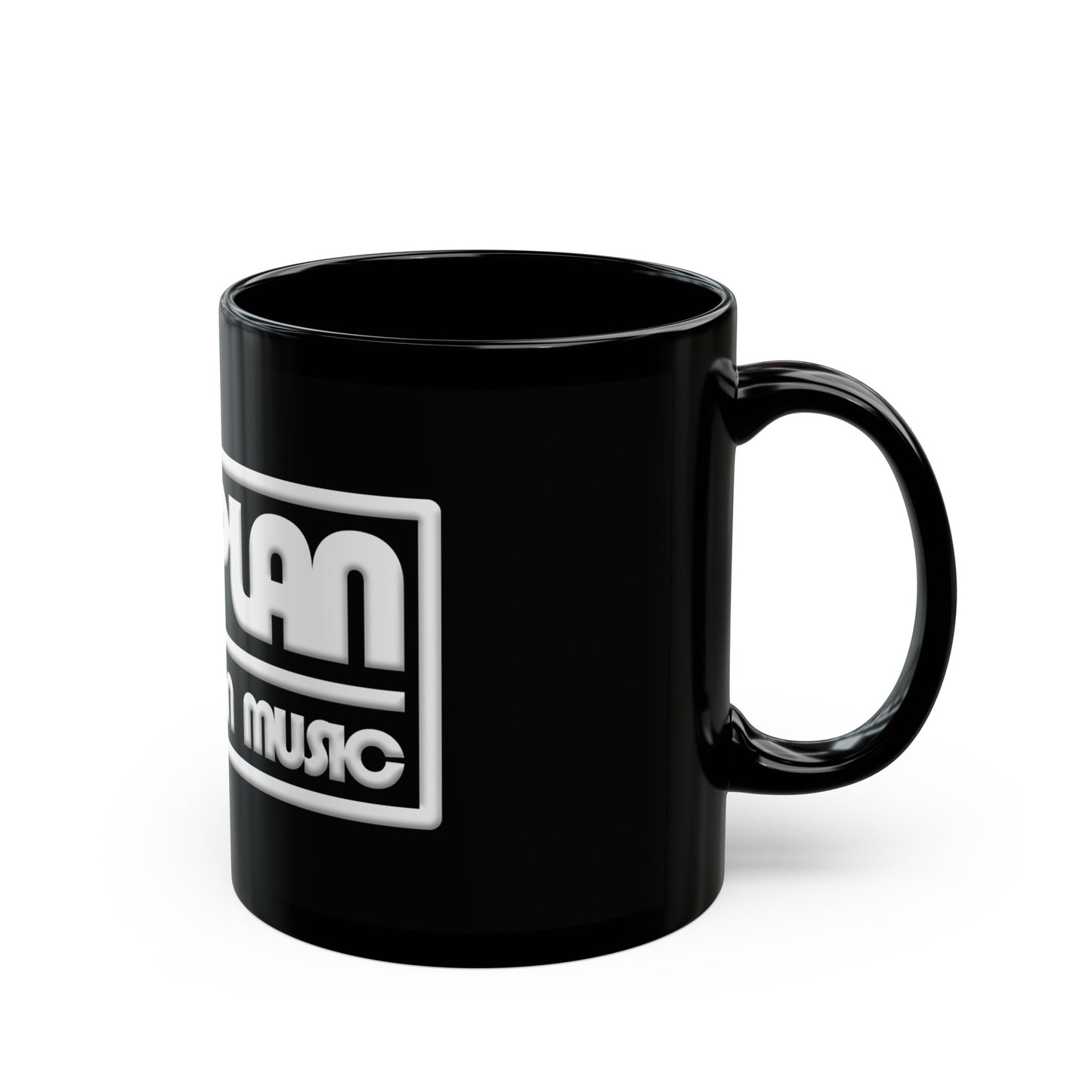 The Plan: More Than Music Logo - Black Mug (11oz, 15oz)