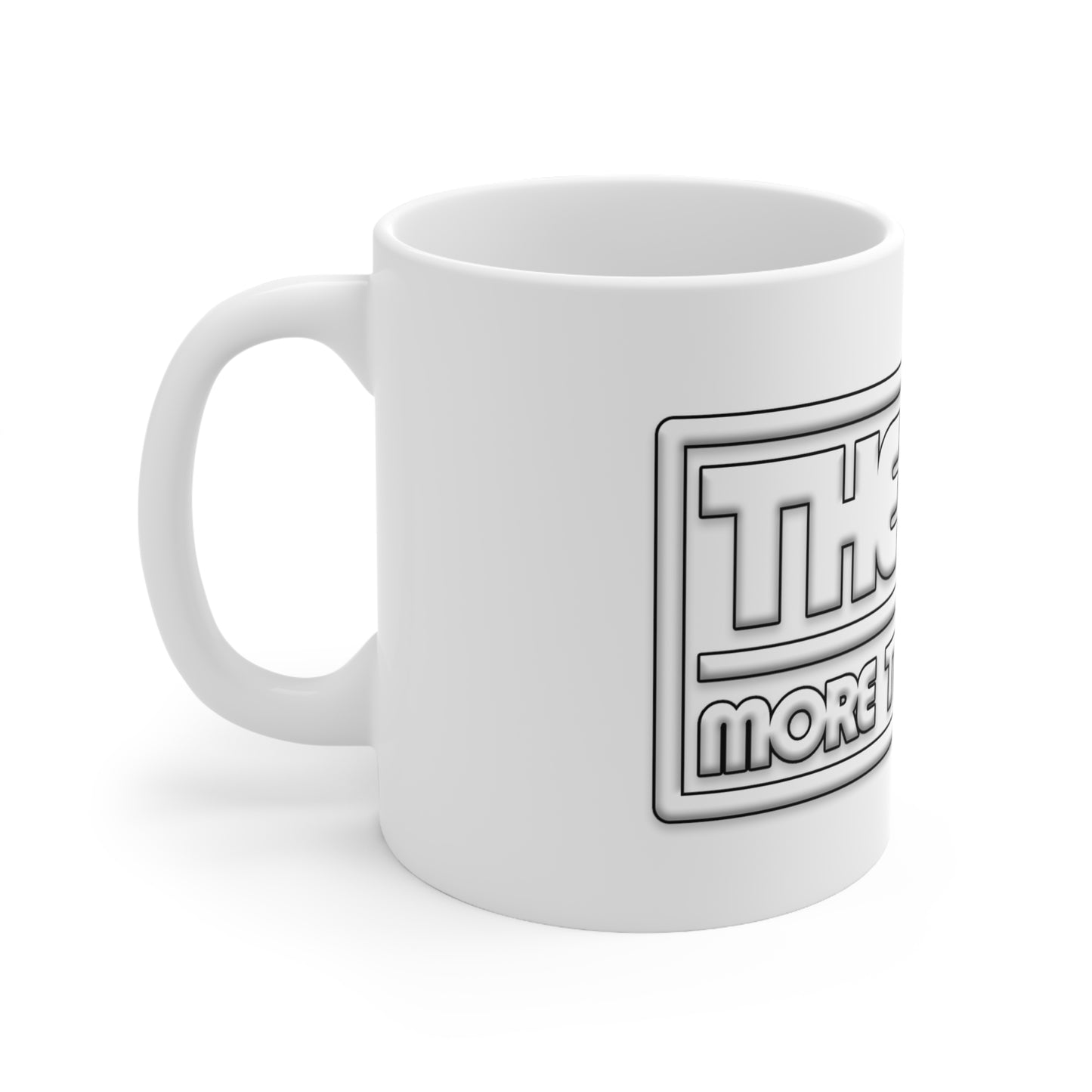 The Plan: More Than Music Logo - White Mug (11oz, 15oz)