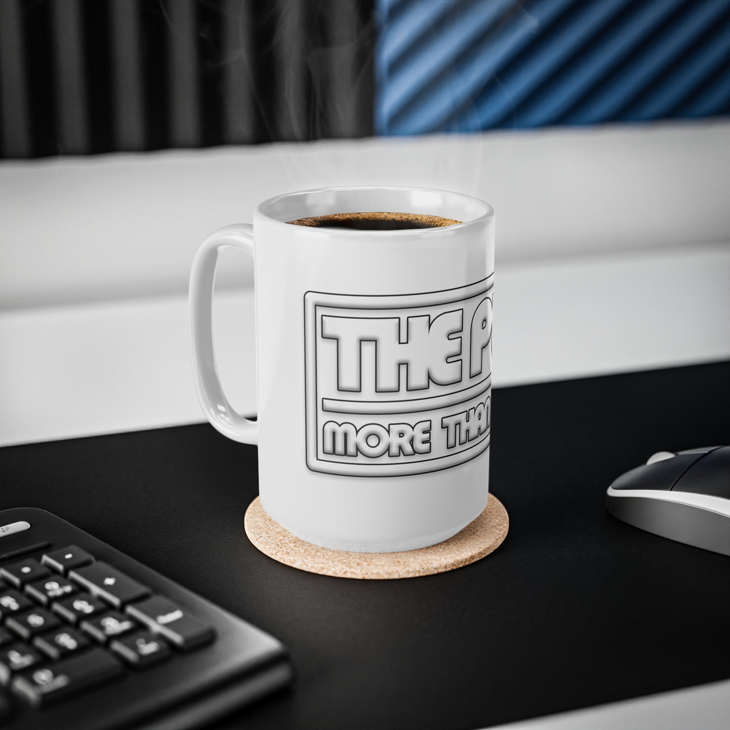 The Plan: More Than Music Logo - White Mug (11oz, 15oz)