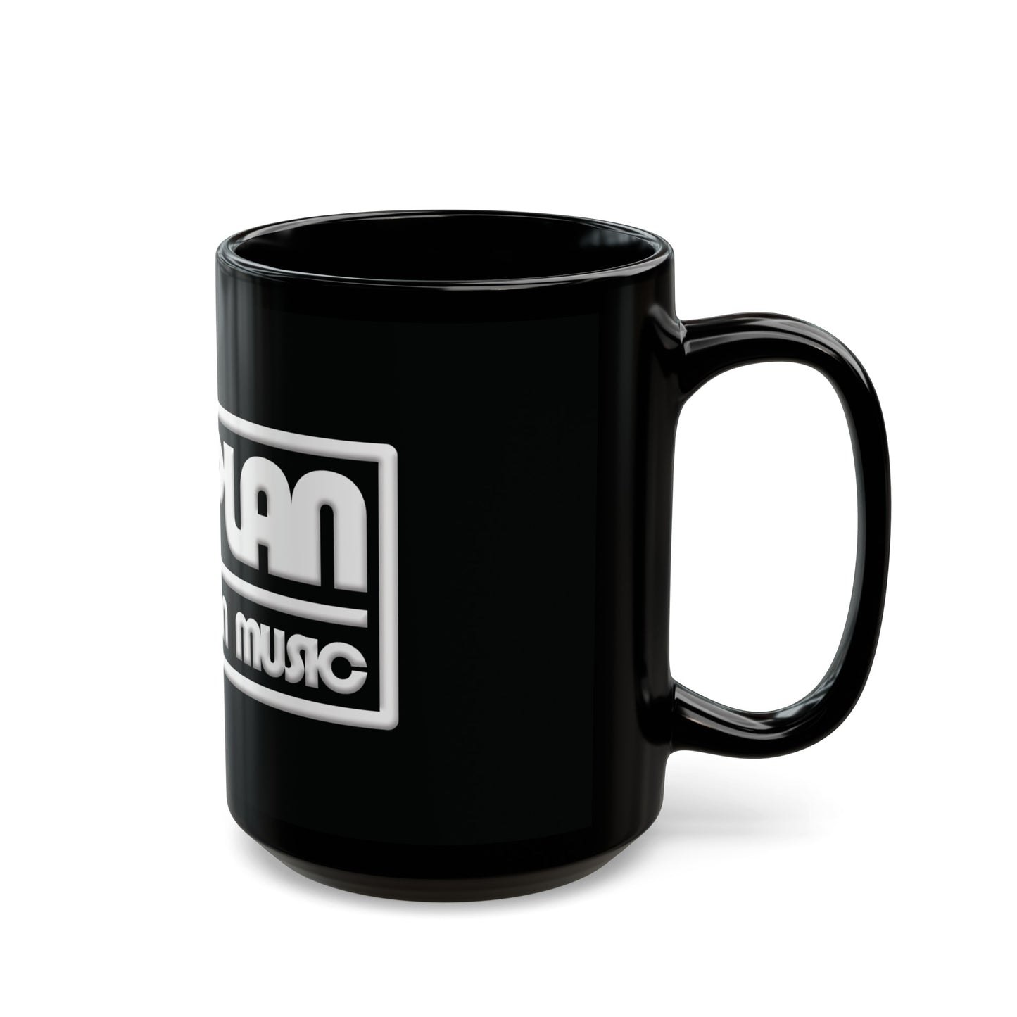 The Plan: More Than Music Logo - Black Mug (11oz, 15oz)