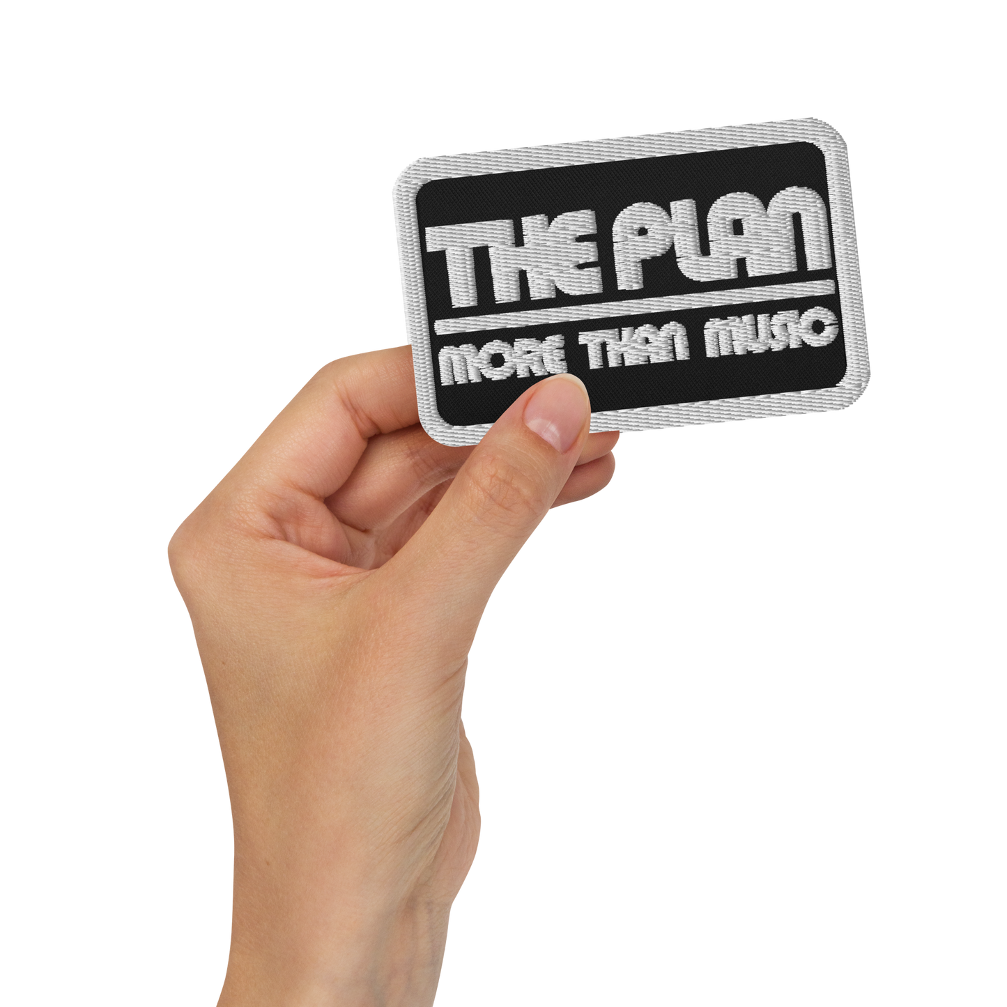 The Plan: More Than Music Logo - Embroidered Patch