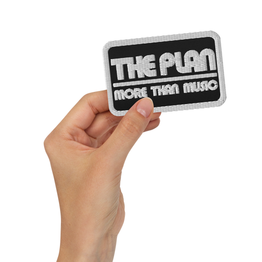 The Plan: More Than Music Logo - Embroidered Patch